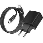 Akashi C/sect 20w Usb-c+usb Cab1m Usb-c Nr Gan -
