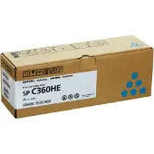 Ricoh 408185 (SP C360HE) - Cyan - Toner - Grande capacité