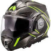 LS2 Ff901 Advant X Carbon Future Ii Modular Helmet Noir S