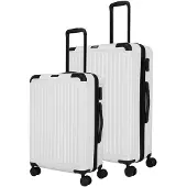 Travelite Set de valises rigides Cruise L et M blanches