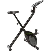 Tunturi Star Fit X100 - Hometrainer - Vélo d'appartement fitness - Pliable - Réglable - 8 niveaux de résistance - Vélo d'appartement pliable