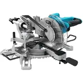 Dedra Scie A Biseauter Sans Fil Avec Avance Sas+All Ded6904 210X1.8X30Mm, 33000Rpm, Supports Metalliques, 0*-45*, 18V