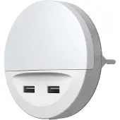 Ledvance Veilleuse LED, Luminaire d'intérieur, Blanc chaud, Sortie USB intégréeLunetta USB