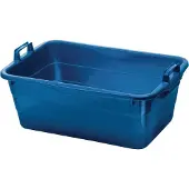 Lockweiler Nacelle en polyéthylène bleu 800x535x300mm - 395/80