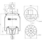 FEBI BILSTEIN Soufflet de ressort, suspension pneumatique 101722
