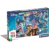 Clementoni puzzle 104 pièces SuperKolor Magical Moments 25766
