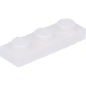 LEGO plaque 1x3 3623 - 250 pièces blanc
