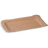 Wimex Plateau en papier kraft 10x16 cm 250 pièces.