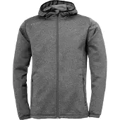 Uhlsport Football Essential Veste polaire enfants avec capuche grise Gr 164