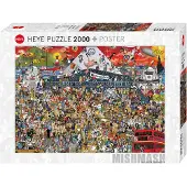 Heye Puzzle sur l'histoire de la musique britannique 2000 Teile
