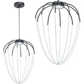Toolight Lampe Suspendue APP1477 Black