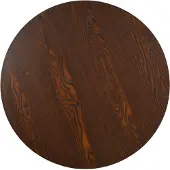 vidaXL Table de bistrot brun foncé 80 cm MDF