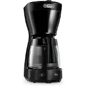 De'Longhi ICM16210.BK - Cafetière - 10 tasses - noir