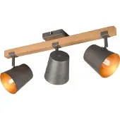 TRIO BELL plafonnier moderne argenté 801900367
