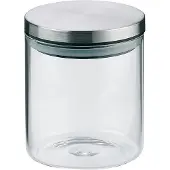 kela Boîte à provisions Baker 0,6L verre avec couvercle en acier inoxydable