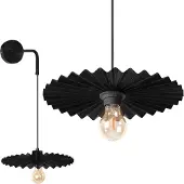 Toolight Applique Murale APP1355-1W 30cm Black