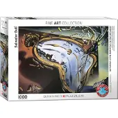 Eurographics Puzzle Horloge molle au moment de sa première explosion par Salvador Dalí, 1000 pièces, 68 x 48 cm, 6000-0842