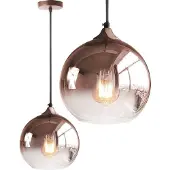 Toolight Lampe Suspendue APP313-1CP Rose Gold