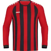 Jako Inter Maillot manches longues homme - Rouge sport / Noir