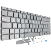 T-ProTek FRANÇAIS - Clavier noir compatible avec HP ZenBook Flip 13 UX362FA-EL231T