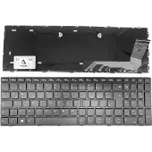 T-ProTek Clavier FRANÇAIS Cadre noir compatible avec LENOVO IdeaPad 110-17ACL (80UM)
