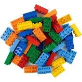 LEGO DUPLO 2x4 briques Mélange de couleurs - 3011 NOUVEAU Quantité 250x - Chaque mélange est composé individuellement