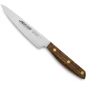 Arcos Couteau de cuisine série nórdika 14 cm de long lame NITRUM et manche en acier inoxydable Ovengkol