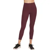 SKECHERS Leggings 'Go Walk High Waisted 7/8 Legging' bourgogne