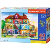 Castorland Puzzle 40 pièces Maxi House Life 40346