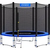 Monzana Trampoline Ø183cm avec filet de sécurité