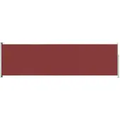 Syfax Auvent latéral rétractable de patio 180x600 cm Rouge