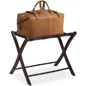 B2X Support de valise pliant en bois