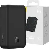 Baseus Powerbank Magnetic Mini 20000Mah, Usb-C 20W Magsafe (Noir)