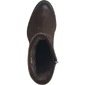 Marco Tozzi Bottes de cowboy brun foncé