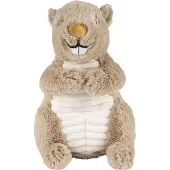 Happy horse Peluche Marmotte Mason 22cm - Marron - Peluche Bébé