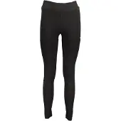 FILA Leggings femme noir avec broderie et taille élastique - Sportif & confortable