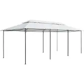 The Living Store Pavillon 600x298x270 cm Blanc 180g/m