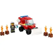 LEGO 60279 City Mini-Véhicule d'incendie, jouet avec camion de pompiers et pompier, petit cadeau pour filles et garçons à partir de 5 ans