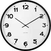 Karlsson - Horloge murale New Classic XL - Blanc