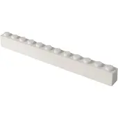 LEGO 1x12 Briques hautes Blanc - 6112 NOUVEAU ! Quantité 100x
