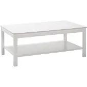Skye Decor , Shp-880-Bb-1, table basse, blanc, 100 % ESPAGNOL recouvert de MÉLAMINE, 80 x 80 x 40 cm