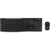 Logitech Wireless Combo MK270 - Ensemble clavier et souris - sans fil - 2,4 GHz - français (920-004510)