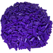 LEGO Briques 1x4 Violet - 3010 NOUVEAU ! Quantité 100x