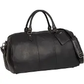 Mustang Cuir sac de voyage Catania Travel Bag Black noir