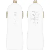 Avizar , chargeur universel pour voiture, compatible avec l'allume-cigare (sortie USB 1A), couleur blanche