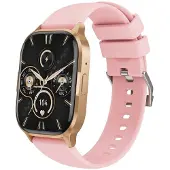 XO J10 Smartwatch, montre intelligente femme, 2,01", 240 x 296 px Amoled, fitness tracker montres pour Android, IOS, IP67 étanche, or rose