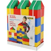 Cavallino Toys Blocs de construction Cavallino XXL - 36 pièces.