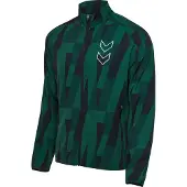 Hummel Sweat de sport sapin / vert foncé / noir / blanc