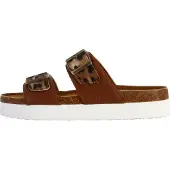 Kaporal Mules Plate en cuir Solinea