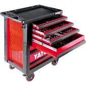 YATO Servante d'atelier 958x766x465mm incl. outillage 177 pièces
